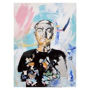 Mac Miller Poster by Gracen Viveiros